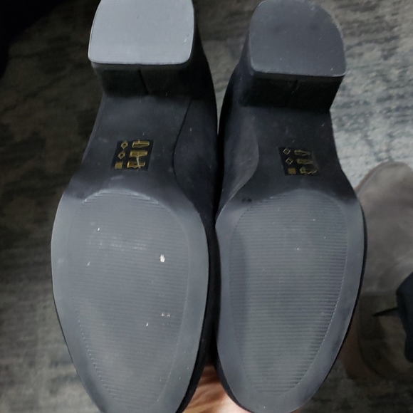 Alfred sung round toe pumps sz 7.5 - Picture 3 of 4